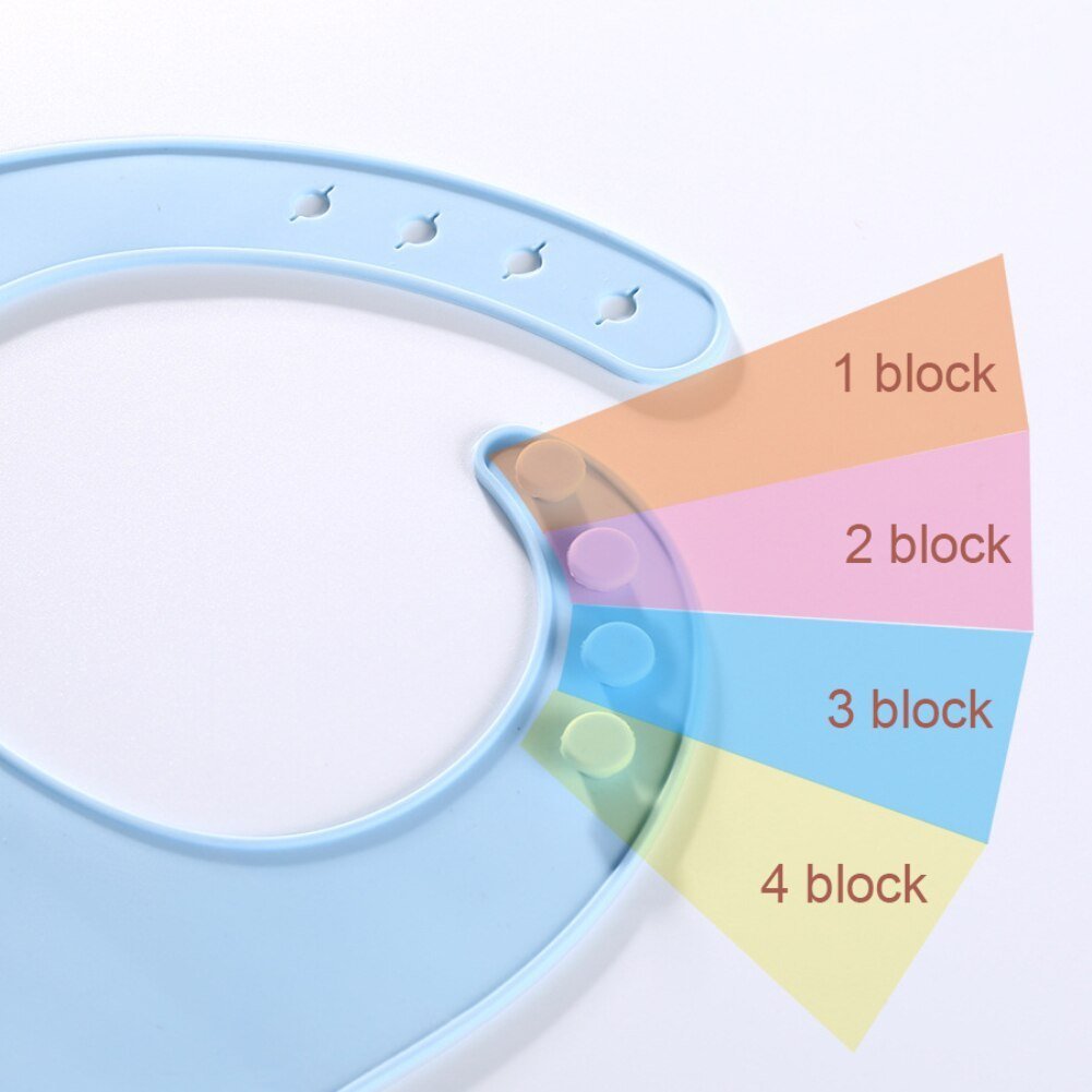 Babero de Silicona para Bebé con Bolsillo Recolector - Imagen 4