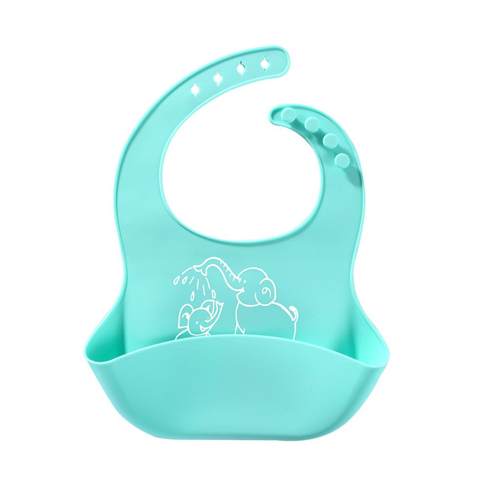 Babero de Silicona para Bebé con Bolsillo Recolector - Imagen 8
