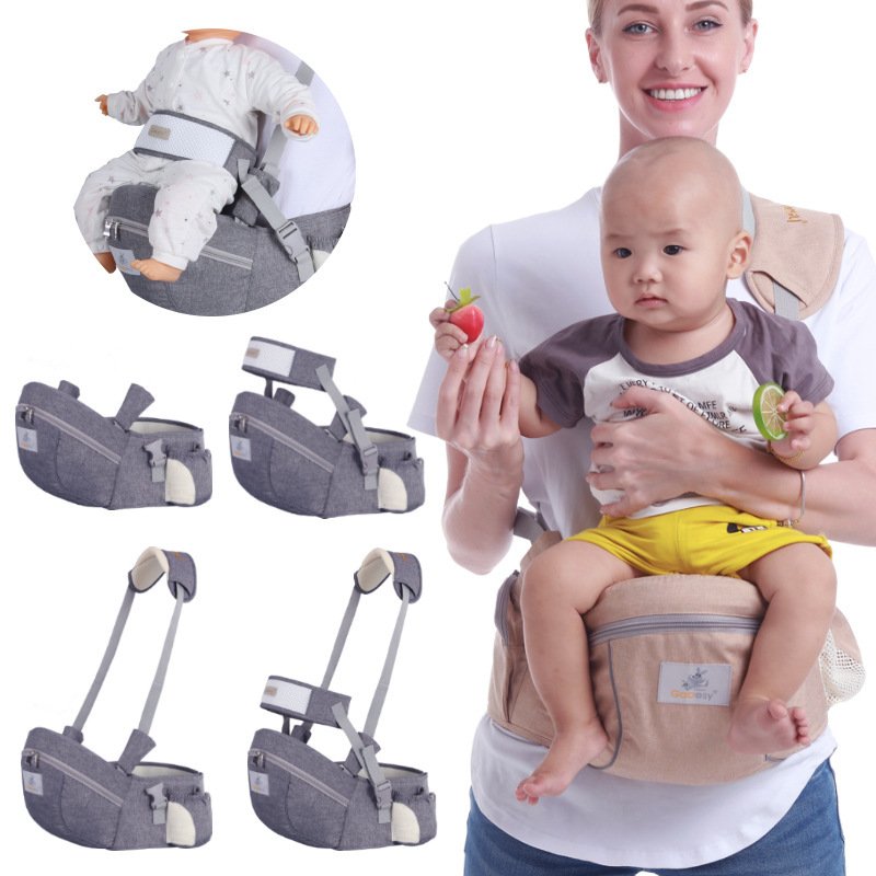 Portabebé Ergonómico con Asiento de Cadera – Ligero y Transpirable - Imagen 2