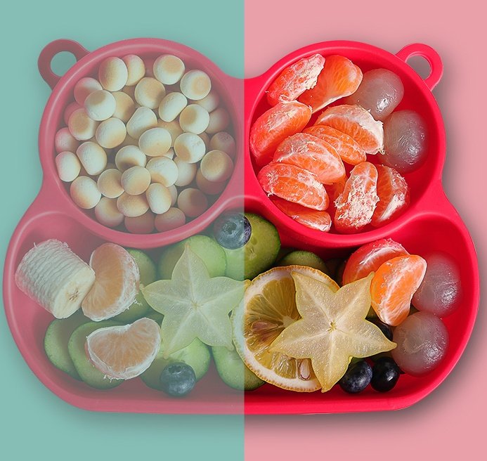 Plato de Entrenamiento para Bebé – Ideal para Alimentación Complementaria - Imagen 8