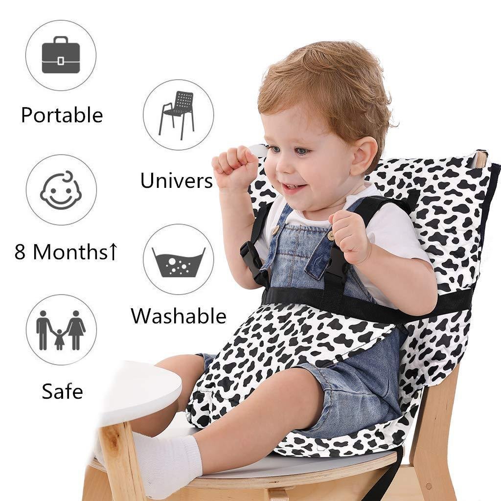Asiento Portátil para Silla de Bebé – Trona de Viaje con Bolsa Integrada - Imagen 7