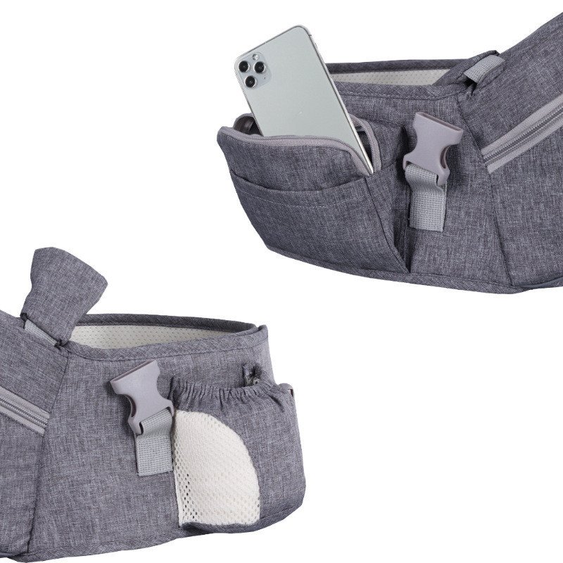 Portabebé Ergonómico con Asiento de Cadera – Ligero y Transpirable - Imagen 4