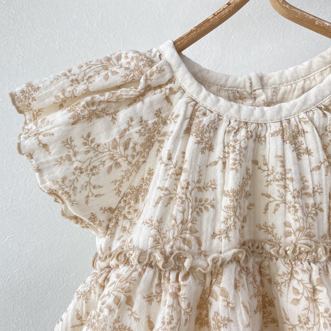 Pelele de Bebé con Estampado en Crepé – Mono de Verano - Imagen 4