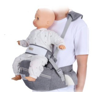 Portabebé Ergonómico con Asiento de Cadera – Ligero y Transpirable