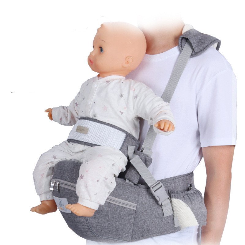 Portabebé Ergonómico con Asiento de Cadera – Ligero y Transpirable