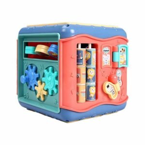 Cubo Educativo Hexagonal para Bebé – Juguete de Actividades Montessori