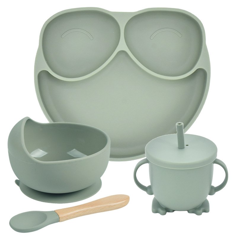 Plato de Silicona con Ventosa para Bebé – Dividido para una Alimentación Más Práctica - Imagen 3
