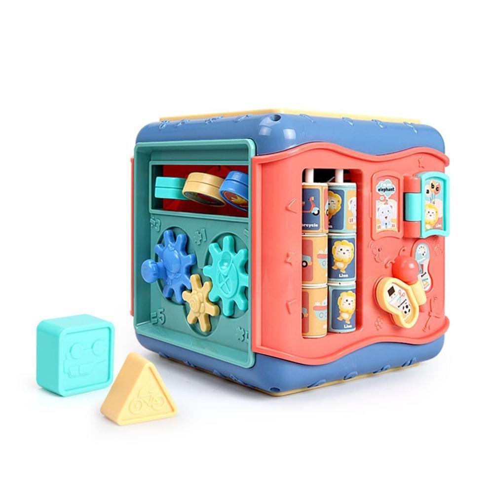 Cubo Educativo Hexagonal para Bebé – Juguete de Actividades Montessori - Imagen 2
