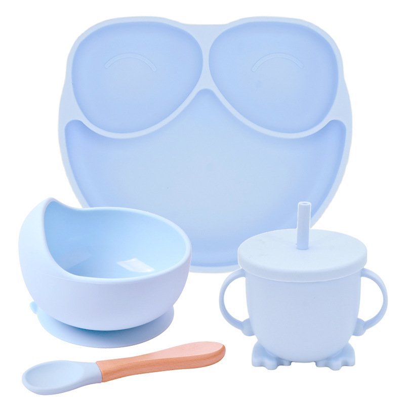 Plato de Silicona con Ventosa para Bebé – Dividido para una Alimentación Más Práctica - Imagen 9